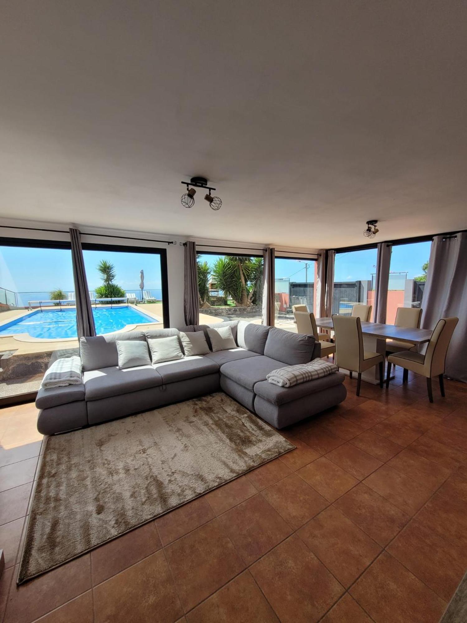 Sunset Paradise Villa With Heated Pool Calheta  Exteriér fotografie